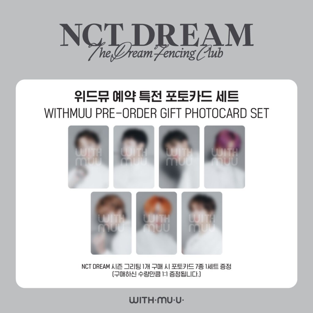 Pre Order Nct Dream Season S Greetings Wabisabi Shop Ph