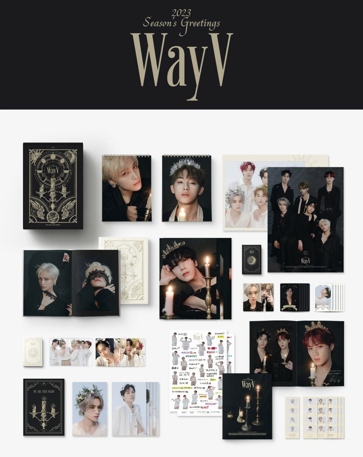 Pre Order Wayv 2023 Seasons Greetings — Wabisabi Shop Ph 2208