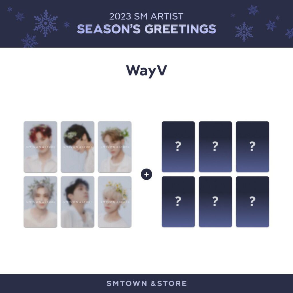 [PREORDER] WayV 2023 Season's Greetings — Wabisabi Shop PH